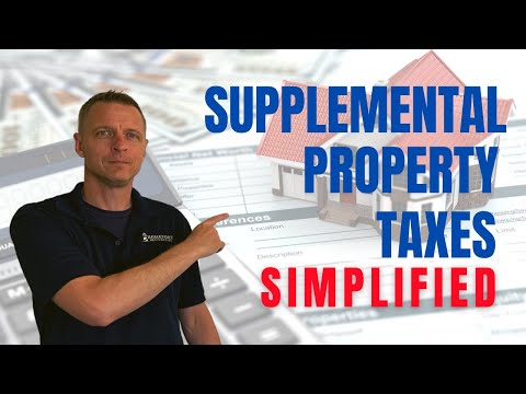 Supplemental Property Taxes Simplified