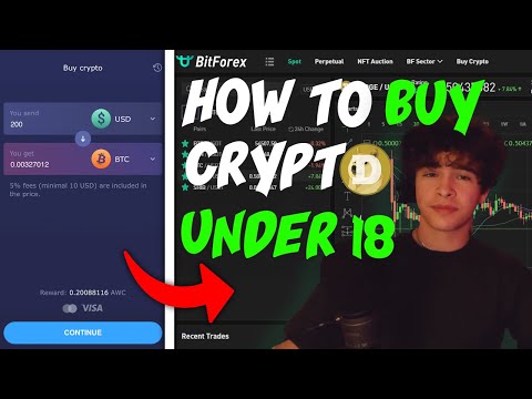 HOW TO BUY CRYPTO UNDER 18!