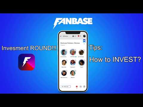 How to invest in the Fanbase App from your computer and cell phone for the 2022 INVESTMENT ROUND!