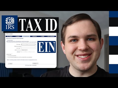 How To Get Your Tax ID Number & EIN Number!