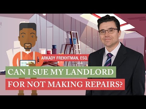 Can I Sue My Landlord For Not Making Repairs ?