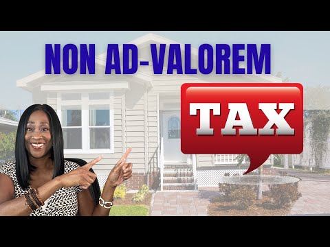 Non-Ad Valorem Taxes