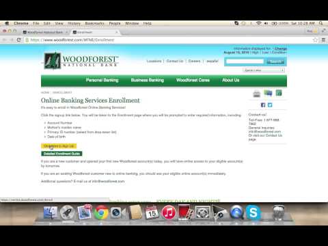 Woodforest National Bank Online Banking Login | How to Access your Account