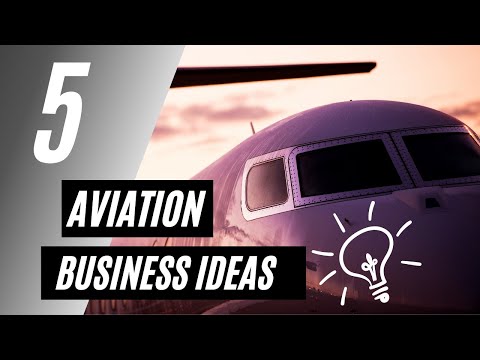 5 LOW Investment Aviation Business Ideas You Can Start TODAY