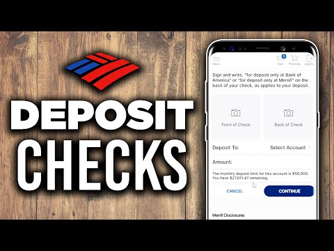 How to Deposit a Check on Bank of America App - 2023