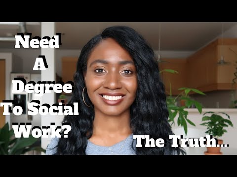 Can you Do Social Work With No Degree, Or Only An Associates Degree?