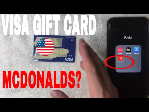 ✅  Can You Add Visa Debit Gift Card To McDonald