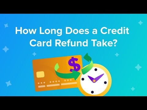 How long does a credit card refund take?