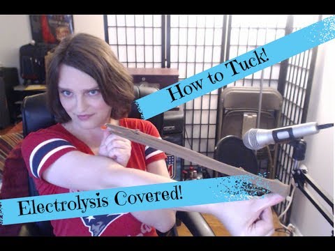 How To Tuck & I got Electrolysis Covered by Insurance!!! (MTF Transgender)