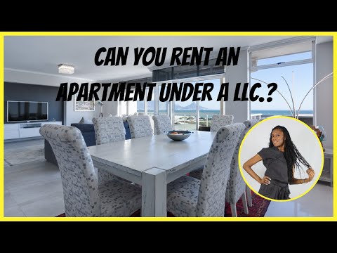 Can You Rent an Apartment Under Your LLC. // #RentalAgent #RealEstate